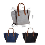 Canvas Wing Bag Small Handbag Literary Style Little Bag