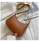 Women PU Leather Shoulder Shopper Bag Crossbody Messenger Bag