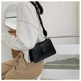 Women's PU Leather Shoulder Bag Retro Style Handbag