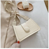 Women's PU Leather Shoulder Bag Retro Style Handbag