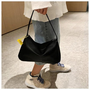 Women's PU Leather Armpit Shoulder Bag Chain Handbags