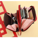 Women's Shoulder Bag PU Leather Mobile Phone Pack Wallet Crossbody Bag