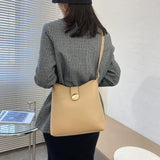 Shoulder Bags Women Large Capacity Crossbody Bag Vintage Bucket Handbags