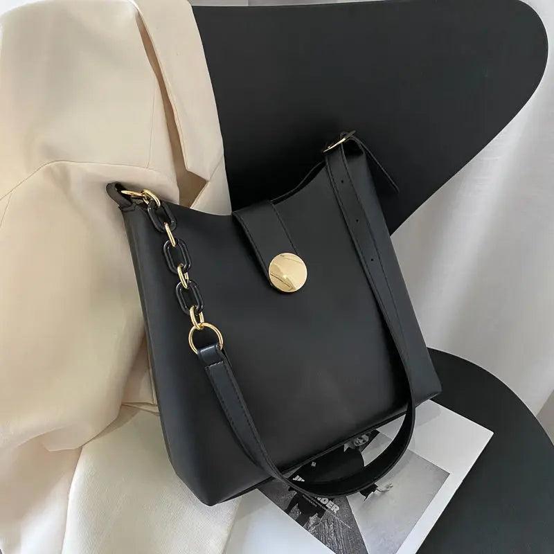 Shoulder Bags Women Large Capacity Crossbody Bag Vintage Bucket Handbags