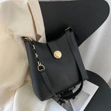 Shoulder Bags Women Large Capacity Crossbody Bag Vintage Bucket Handbags