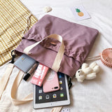 Shoulder Bags Women Solid Harajuku Retro Students Preppy