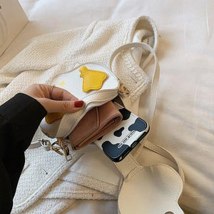 Duck Shoulder Bag Small Cross-body Unique Animal Bag