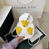 Duck Shoulder Bag Small Cross-body Unique Animal Bag