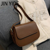 Women's Leather Crossbody Shoulder Bag Small Square Bag