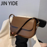 Women's Leather Crossbody Shoulder Bag Small Square Bag