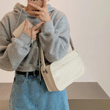 French Style Shoulder Bag for Women Office Lady Large Capacity Handbag