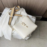 Multi-colors Women Shoulder Bags Adjusted Crossbody Big Capacity PU Bucket Bag