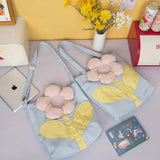 Floral Shoulder Bag Women Large Crossbody Tote Shopping Bag Girls