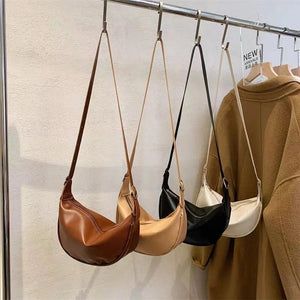 Half Moon Bag Shoulder Bags For Women Vintage April Messenger Bag