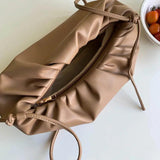 Women Shoulder Bags Soft Pleated Chain Underarm Cloud Bag Handbags