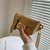 Crossbody Bags PU Leather Cover Casual Mini Flap Females Handbags