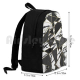 Marble Geometric Outdoor Hiking Backpack Sports Bag