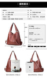 Women's PU Leather Messenger Bag Adjustable Shoulder Strap