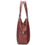 Women's PU Leather Messenger Bag Adjustable Shoulder Strap