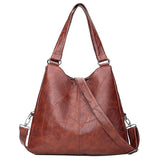 Women's PU Leather Messenger Bag Adjustable Shoulder Strap