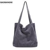 Large Cotton Canvas Tote Bag for Women Eco Shopper Handbag
