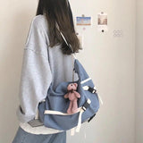 Shoulder Bags Women Large Capacity Crossbody High Street Harajuku Handbags