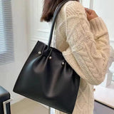 PU Leather Shoulder Bags for Women Large Capacity Tote Handbags