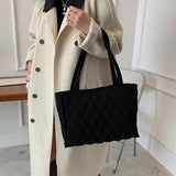 Floral Print Quilted Women's Shoulder Bag Handbag Small Square Crossbody Bag