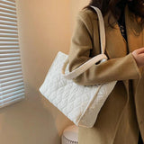 Floral Print Quilted Women's Shoulder Bag Handbag Small Square Crossbody Bag