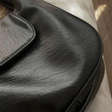 Vintage PU Leather Shoulder Bags Women Large Capacity Ladies Handbags
