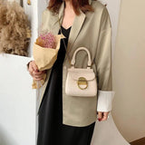 Crocodile Pattern Shoulder Bag Small Square Bag Messenger