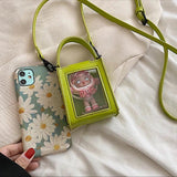 Small Fresh Transparent Jelly Mini Shoulder Bag