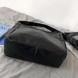 PU Leather Shoulder Bag Large Capacity Crossbody Handbags Casual Messenger Tote