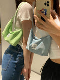 Nylon Zipper Handbag Tote Bag Purse for Women