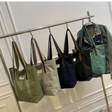 Canvas Grocery Shopper Bag Women Eco Handbag