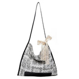 Retro Totem Folk-custom Canvas Shoulder Bags for Women