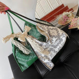 Retro Totem Folk-custom Canvas Shoulder Bags for Women