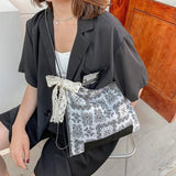 Retro Totem Folk-custom Canvas Shoulder Bags for Women