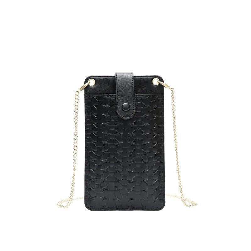 PU Handbags Bags for Women Ladies Girls Crossbody Hasp Purse Clutch Phone Wallet