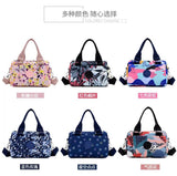 Lady Nylon Print Shoulder Handbags Crossbody Tote Square Bags