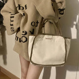 Canvas Women Shoulder Messenger Bag Large Crossbody Tote Bags