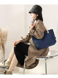 Waterproof Shoulder Bag Handbag Nylon Cloth Briefcase Large Capacity Tote Bag