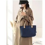 Waterproof Shoulder Bag Handbag Nylon Cloth Briefcase Large Capacity Tote Bag