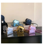 ASHINE Small Patent Leather Shoulder Crossbody Bags Ladies Handbags