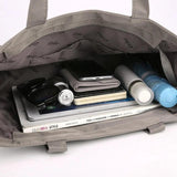 Women's Large Capacity Nylon Tote Shoulder Bag for Shopping Travel