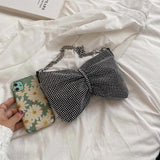 Rhinestones Evening Shoulder Bag Sparkling Handbag