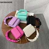 Mini Lipstick Bags PU Leather Shoulder Bags Women Totes Handbags Crossbody Bags