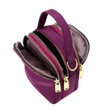 Women's Nylon Crossbody & Tote Handbags Small Square Bags for Phones