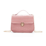 Crocodile Pattern Shoulder Bag Women Handbag Hasp Lady Bag