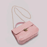 Crocodile Pattern Shoulder Bag Women Handbag Hasp Lady Bag